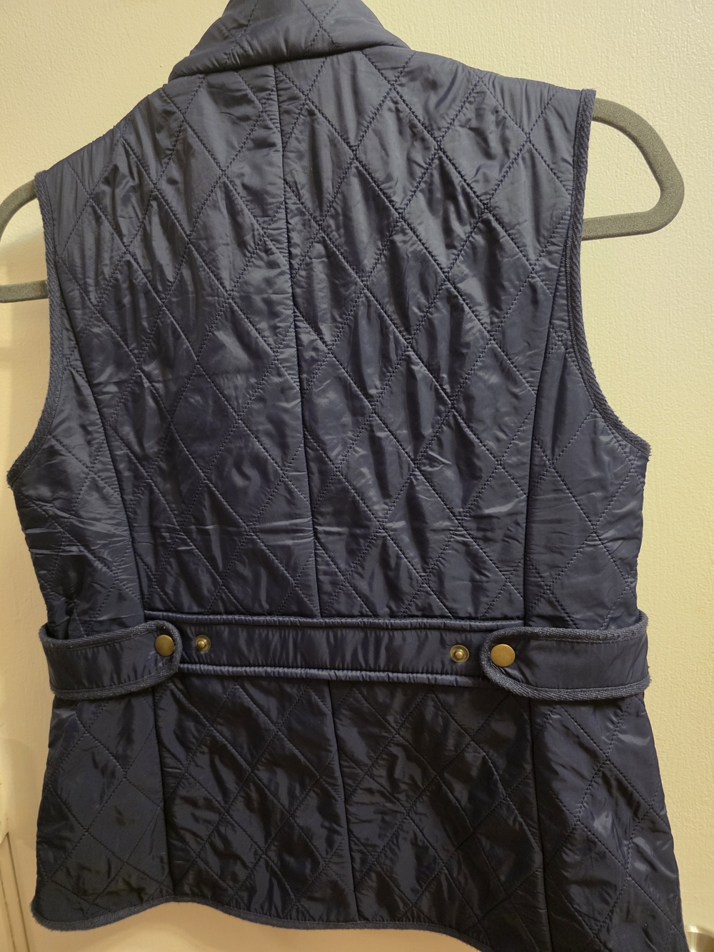 Talbots Black Cozy Wool-Blend Vest